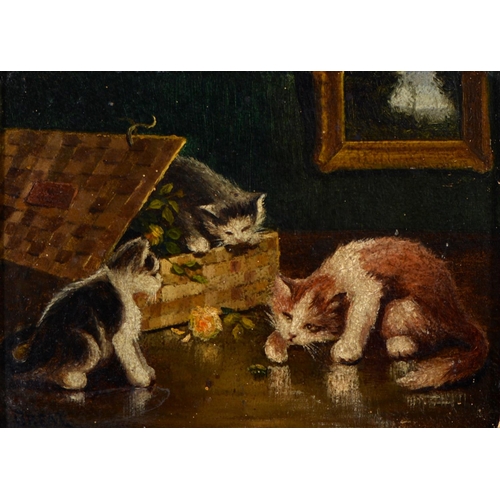 Appraisal: Breal late th early th c - Cats at Play