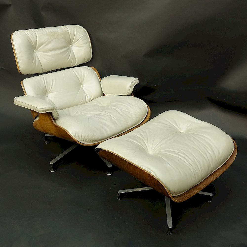 Appraisal: Eames Lounge Chair Herman Miller Eames Lounge Chair With Ottoman