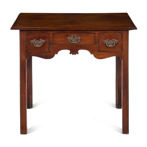 Appraisal: An English Oak Dressing Table th th Century Height x