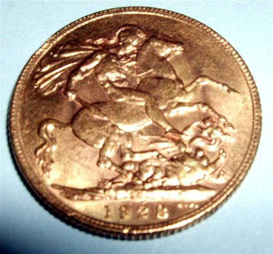 Appraisal: Gold sovereign