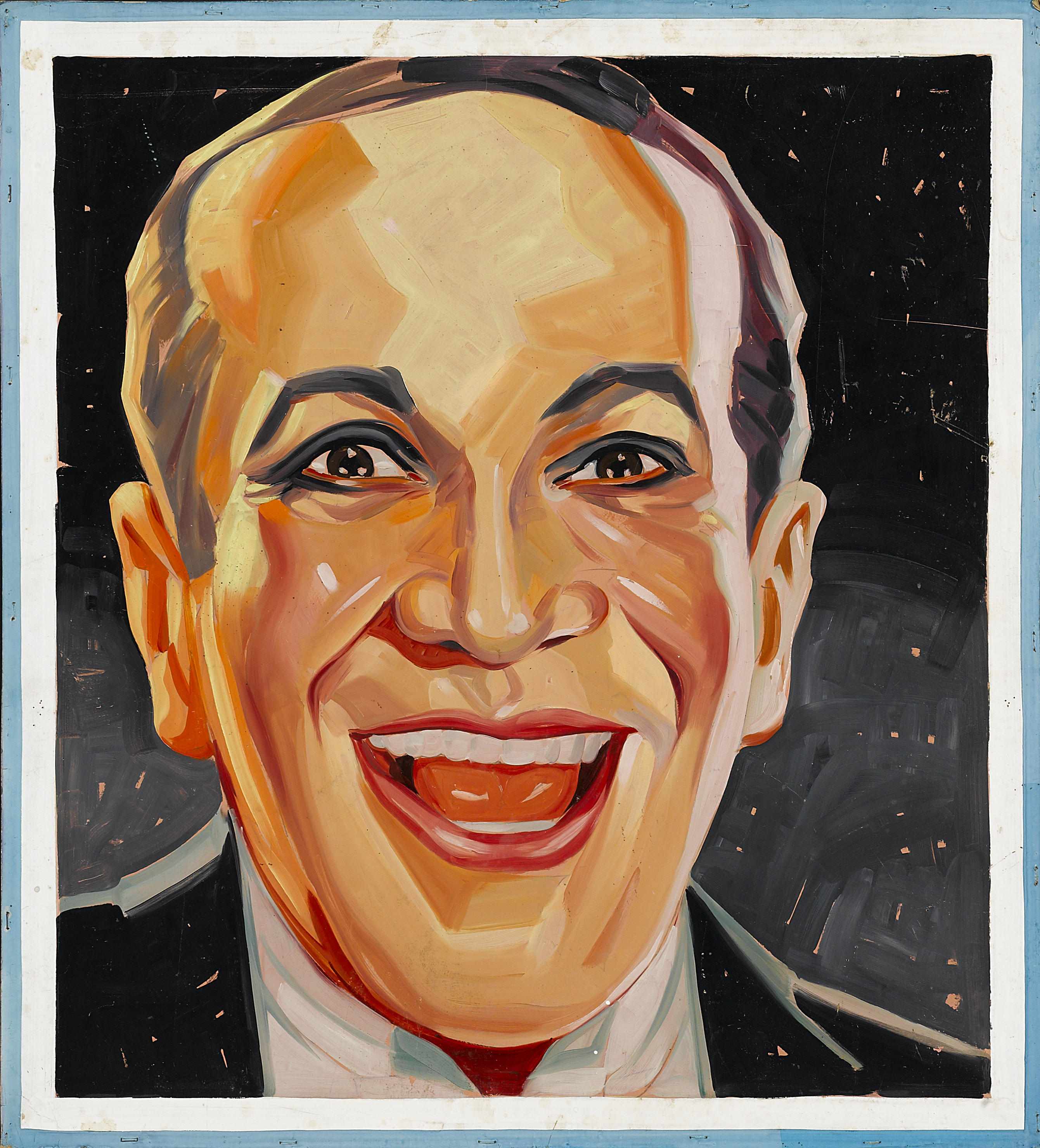 Appraisal: The Gaston Collection of Original Lobby Art An Al Jolson