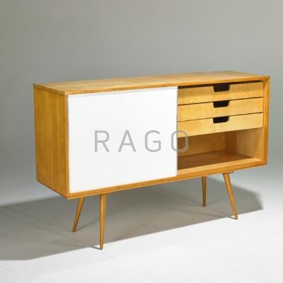 Appraisal: PAUL McCOBB WINCHEDON Planner Group cabinet and bench USA s