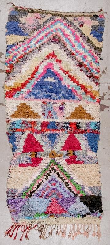 Appraisal: Vintage Moroccan Rug ' '' x ' '' Vintage Moroccan