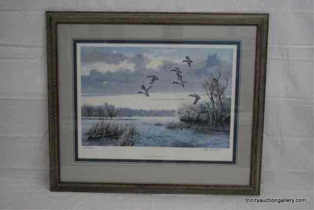 Appraisal: Ken Carlson S N Ltd Ed Print ''Morning Mallards''This is