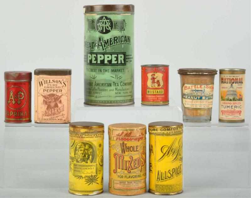 Appraisal: Lot of Food Product Tins Description Includes Buster Brown Kellogg's