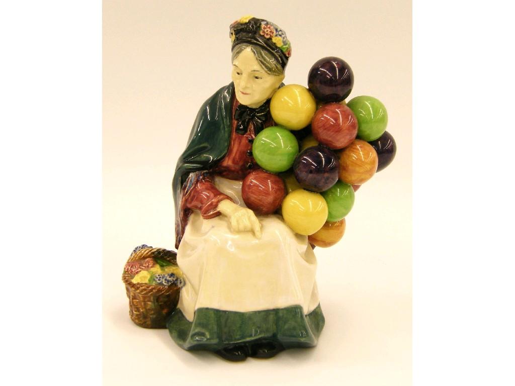 Appraisal: Royal Doulton figure - The Old Balloon Seller HN high