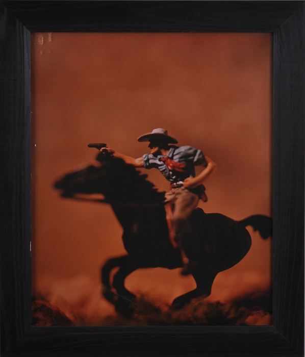 Appraisal: DAVID LEVINTHAL b FIRE TRAILS WEST SERIES Polaroid print x