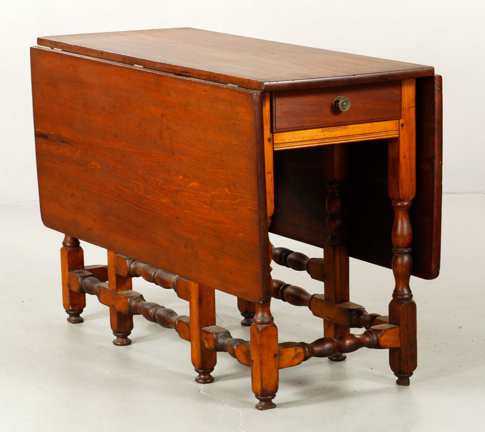 Appraisal: - th th C American Drop Leaf Table th th