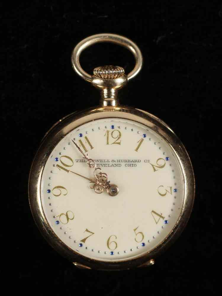 Appraisal: LADY'S WATCH - Vintage K gold size open face Patek