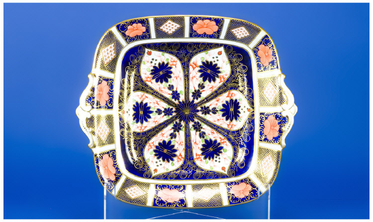 Appraisal: Royal Crown Derby Imari pattern bread plate Date inches in