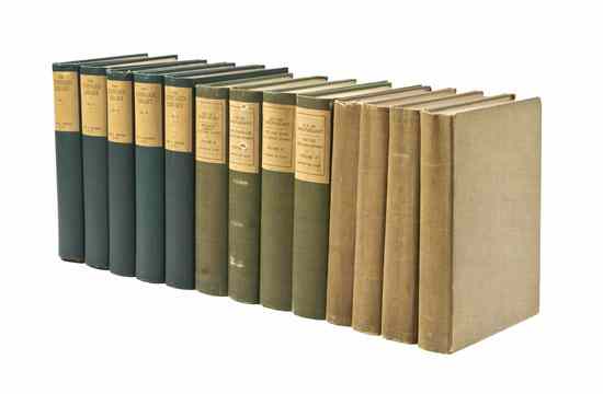 Appraisal: A Collection of Cloth-Bound Books comprising Stoddard's Library vols The