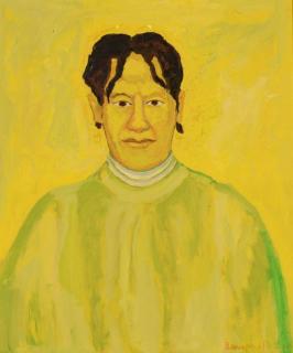 Appraisal: Beauford Delaney portrait of Delia Delaney Beauford Delaney American -