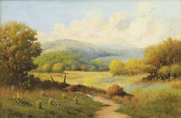 Appraisal: Eloise Polk McGill American Texas - Spring Pasture San Antonio