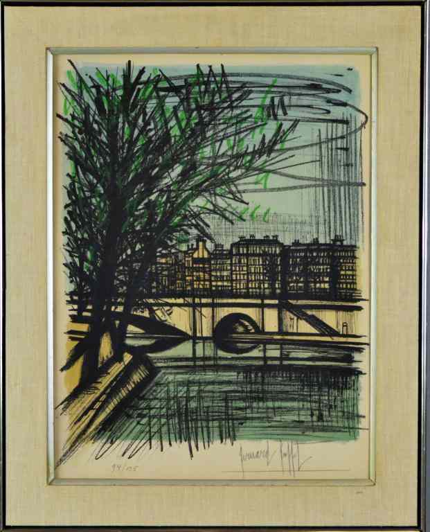 Appraisal: Bernard Buffet - FranceLithograph In ColorsEdition Size Number Pencil Signed