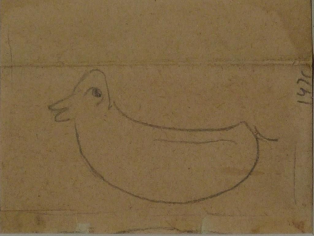 Appraisal: ATTRIBUTED TO L S LOWRY - PENCIL DRAWING A Catunsigned