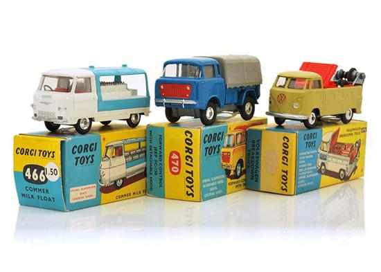 Appraisal: CORGI COMMERCIAL VEHICLES INCLUDING AND E-M BOXES G-E