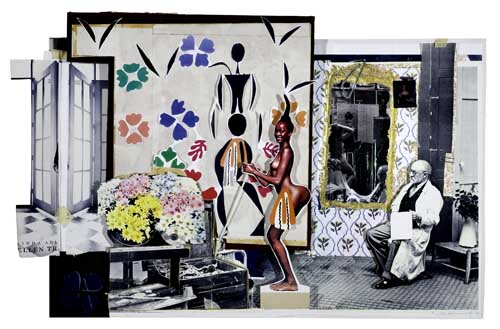 Appraisal: VICTOR H SPARROW IV - Matisse et M tisse Collage