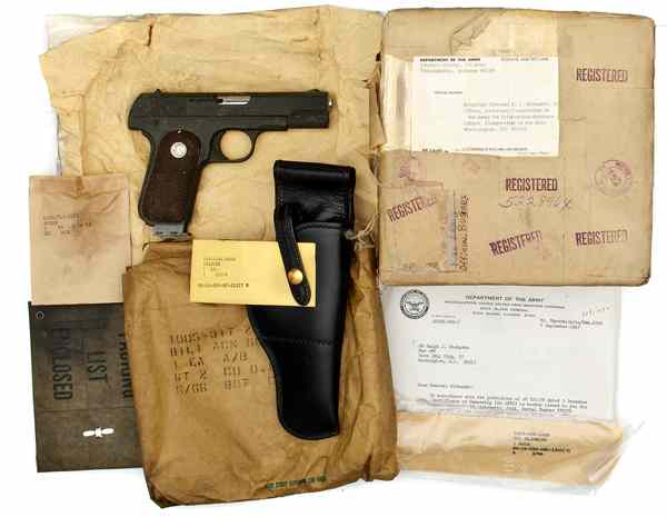 Appraisal: WWII U S Colt Model General Officer's Pisto ACP cal