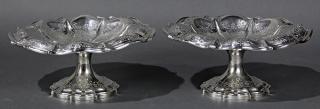 Appraisal: Pair of The Bailey Banks Biddle everted sterling silver compotes