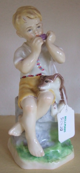 Appraisal: A Royal Worcester figure 'June' No