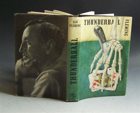 Appraisal: Fleming Ian Thunderball London Jonathan Cape First edition vo original