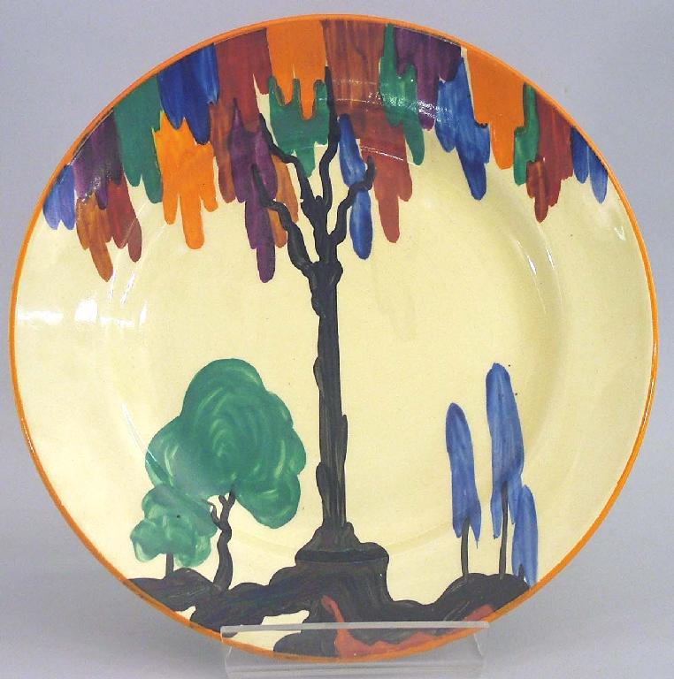 Appraisal: Latona Tree' Bizarre side plate diameter