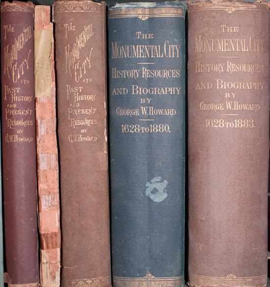 Appraisal: Books Baltimore Five issues of G W Howard The Monumental