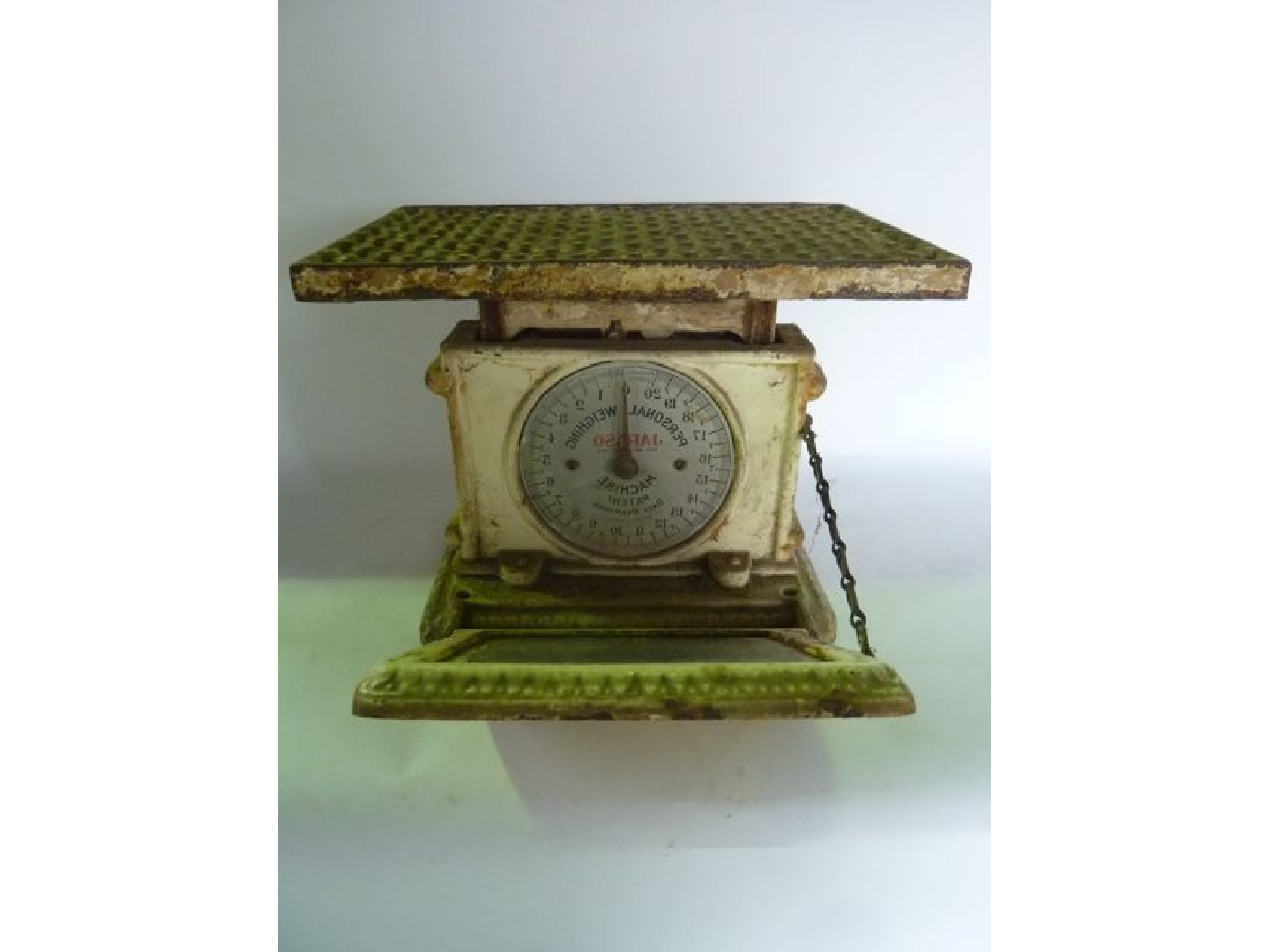 Appraisal: An unusual vintage Personal weighing machine by Jaraso British made