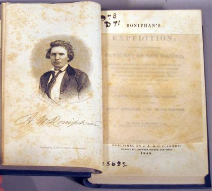 Appraisal: vol Hughes John T Doniphan's Expedition Containing an Account of