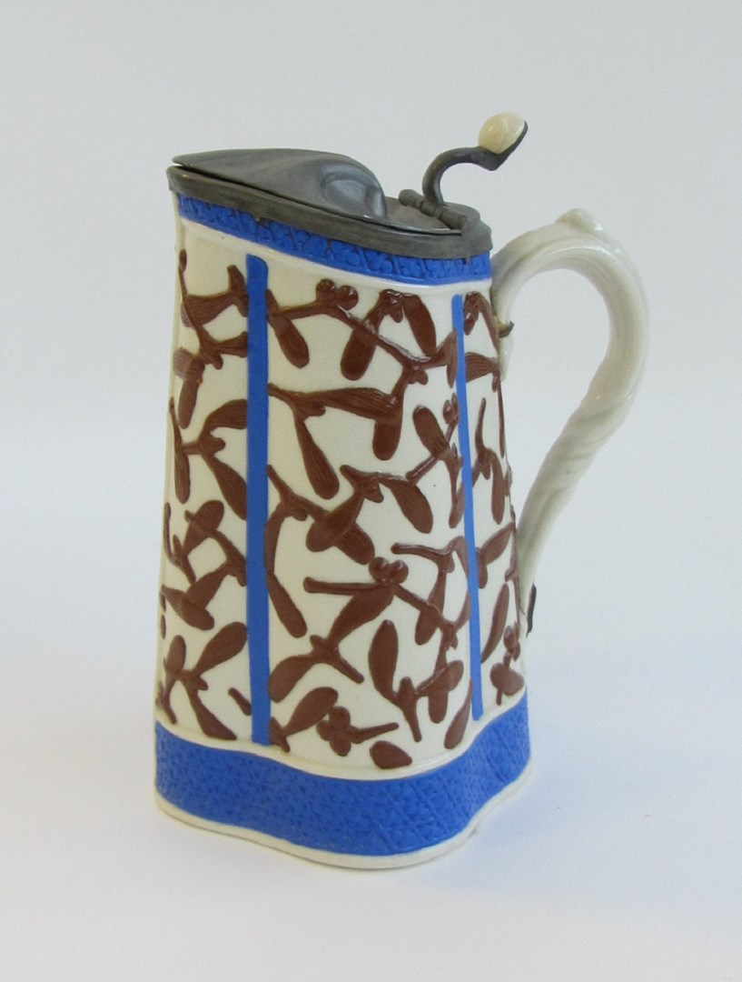 Appraisal: A James Edwards and Son stoneware jug late th century