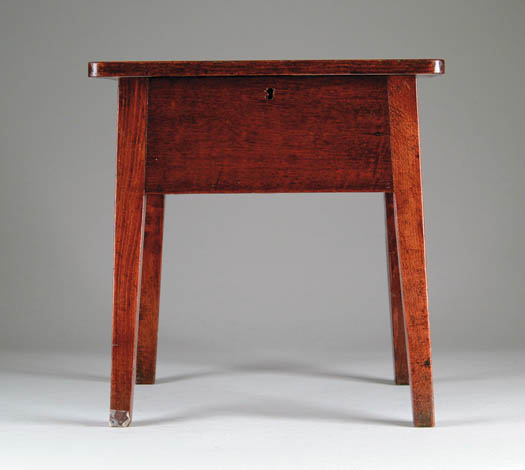 Appraisal: LIFT TOP OAK STAND PROVENANCE Woolworth Collection SIZE - h