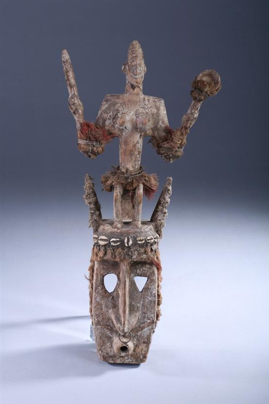 Appraisal: DOGON MALI RITUAL MASK - in high PROVENANCE Estate of