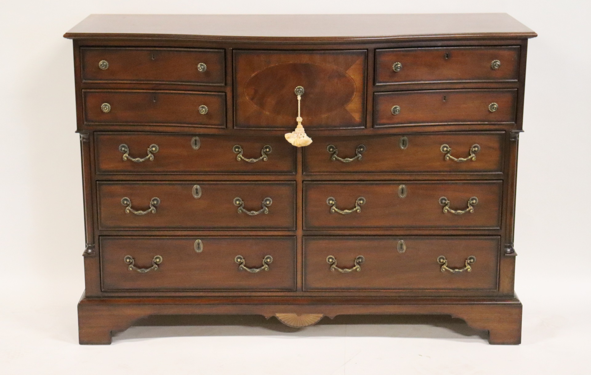 Appraisal: DREXEL HERITAGE COVINGTON PARK MAHOGANY SERVER Good size labeled and