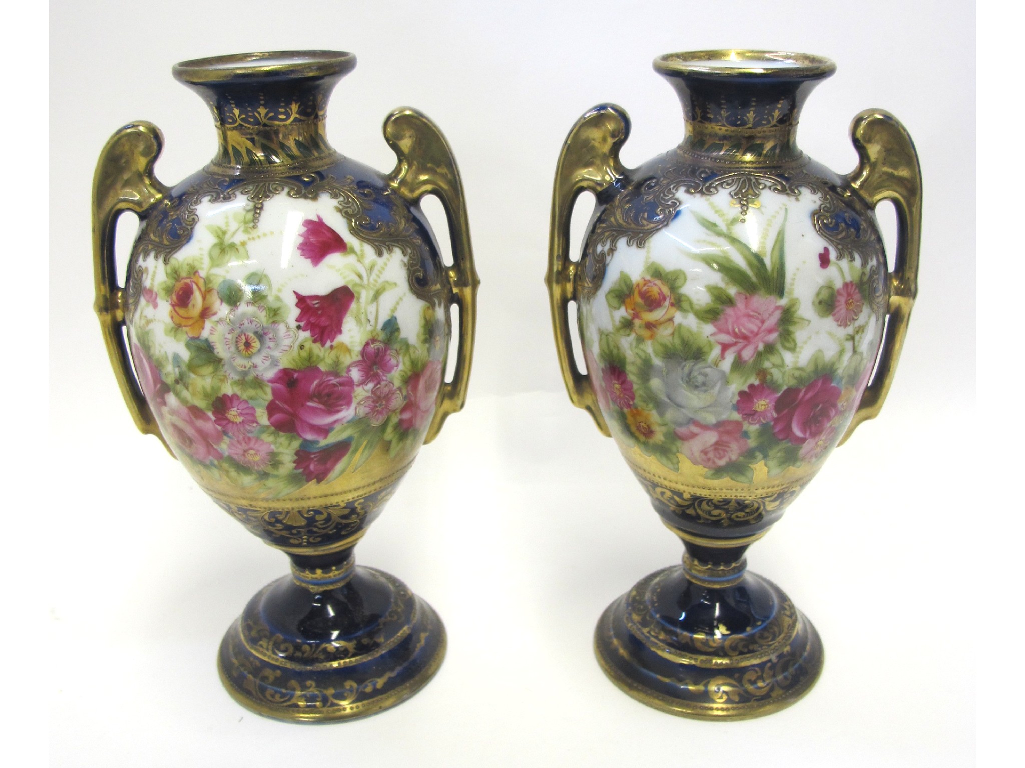 Appraisal: Pair of Noritake vases