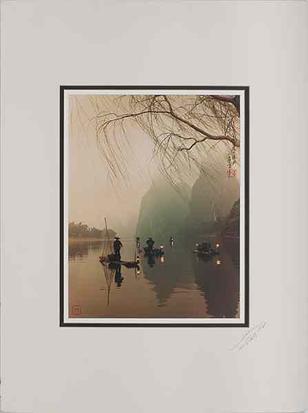 Appraisal: Photograph by Don Hong-Oai Chinese - The Lantern Lights silver