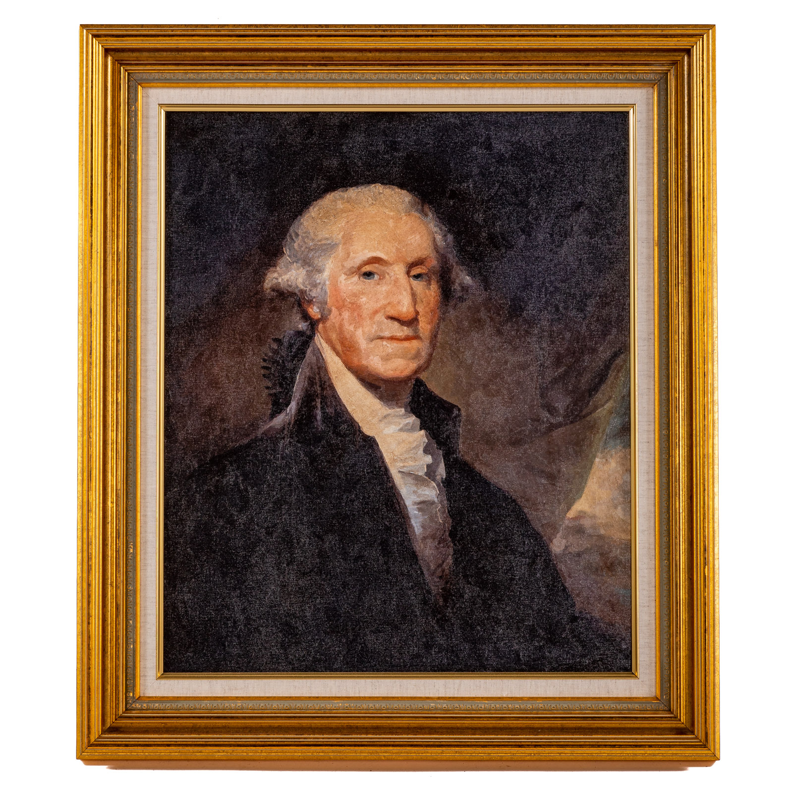 Appraisal: AFTER GILBERT STUART GEORGE WASHINGTON GICLEE American - Enhanced giclee