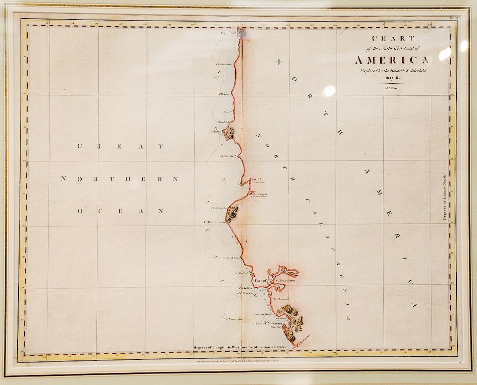 Appraisal: Chart of the Northwest Coast of America explored by the