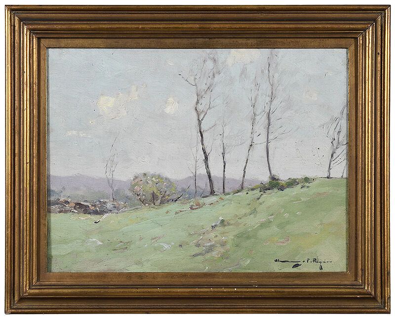 Appraisal: Chauncey Foster Ryder New York New Hampshire - Lyrical landscape