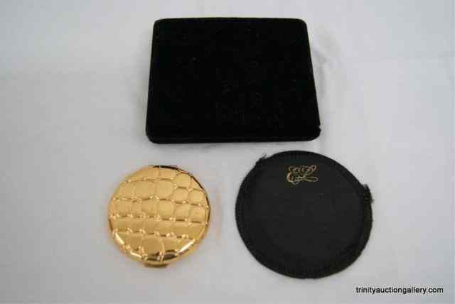 Appraisal: Estee Lauder ''Golden Alligator'' Compact CaseProduced by Estee Lauder in