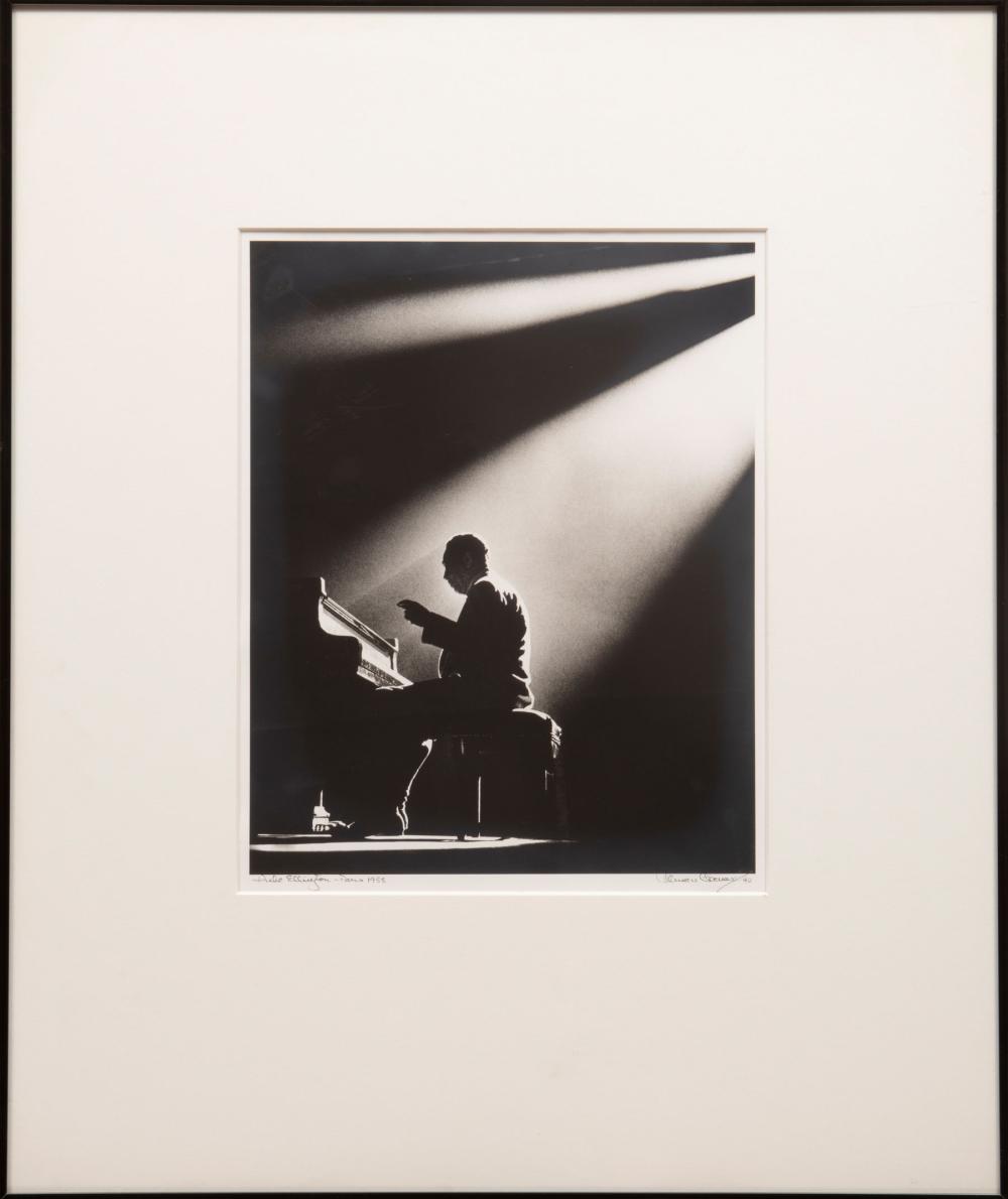 Appraisal: Herman Leonard American - Duke Ellington Paris negative creation date