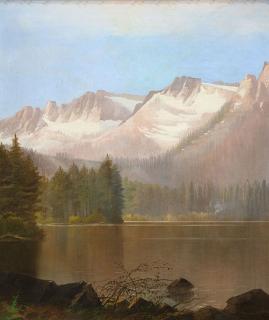 Appraisal: Painting Edwin Deakin Edwin Deakin American - Encampment Mount Tallac