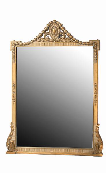 Appraisal: A Neoclassical style mirror height ft in width in