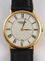 Appraisal: A Raymond Weil gent's wrist watch quartz movement case approx