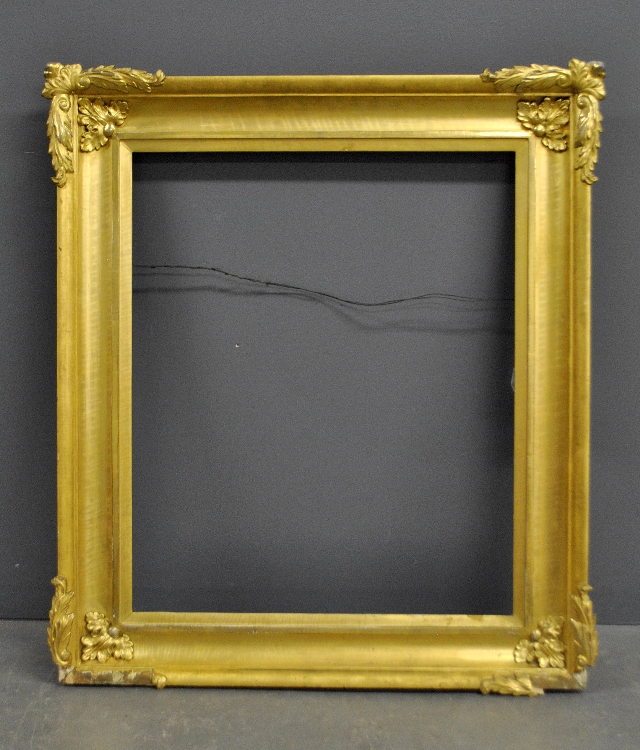 Appraisal: - Gilt portrait frame c Overall- x rabbet- x -