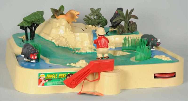 Appraisal: Hubley Jungle Hunt Battery-Operated Toy American Complete with instruction sheet