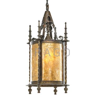 Appraisal: SAMUEL YELLIN METALWORKERS Hanging lantern Condition Report