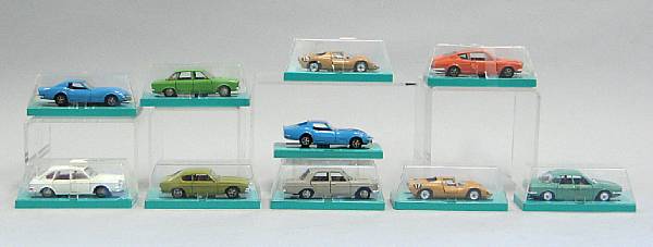 Appraisal: Boxed Marklin toy cars A group of boxed rd scale