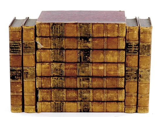 Appraisal: Books French text history published - eleven volumes Michaud Mm