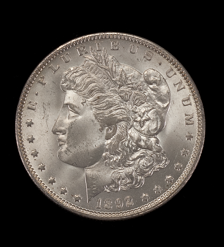 Appraisal: -O U S MORGAN SILVER DOLLAR