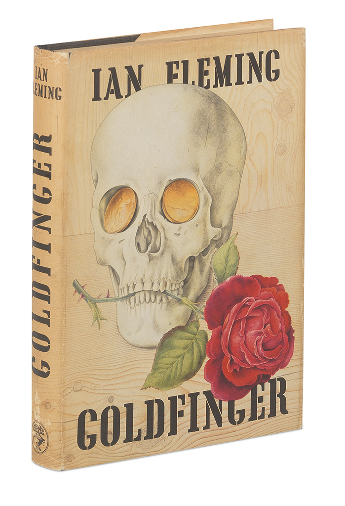 Appraisal: FLEMING IAN Goldfinger vo publisher's black boards stamped in gilt